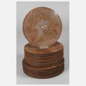 Konvolut Blechplatten