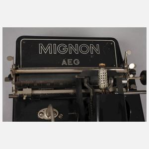 Schreibmaschine AEG Mignon