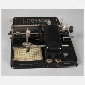 Schreibmaschine AEG Mignon