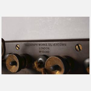 Messbrücke für einen Telegrafen