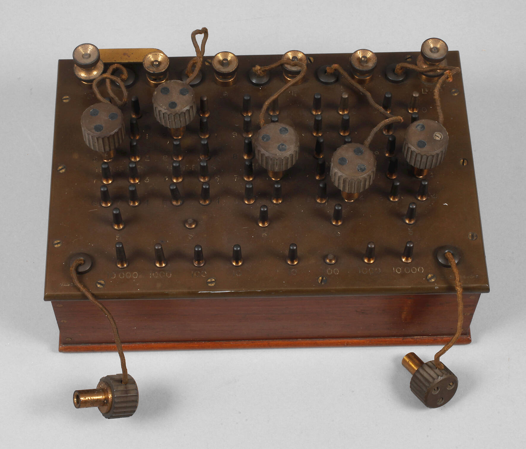 Messbrücke für einen Telegrafen