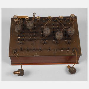 Messbrücke für einen Telegrafen