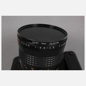 Kamera Nikon F3 HP mit Motordrive und 3 Objektiven