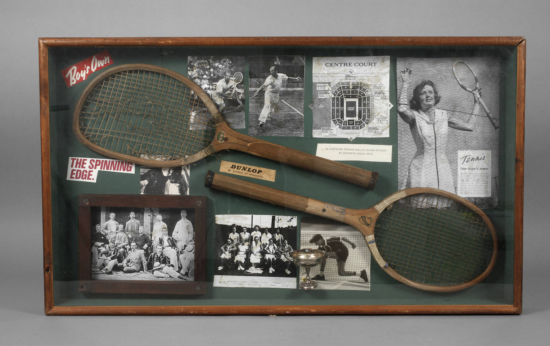 Schaukasten Tennissport