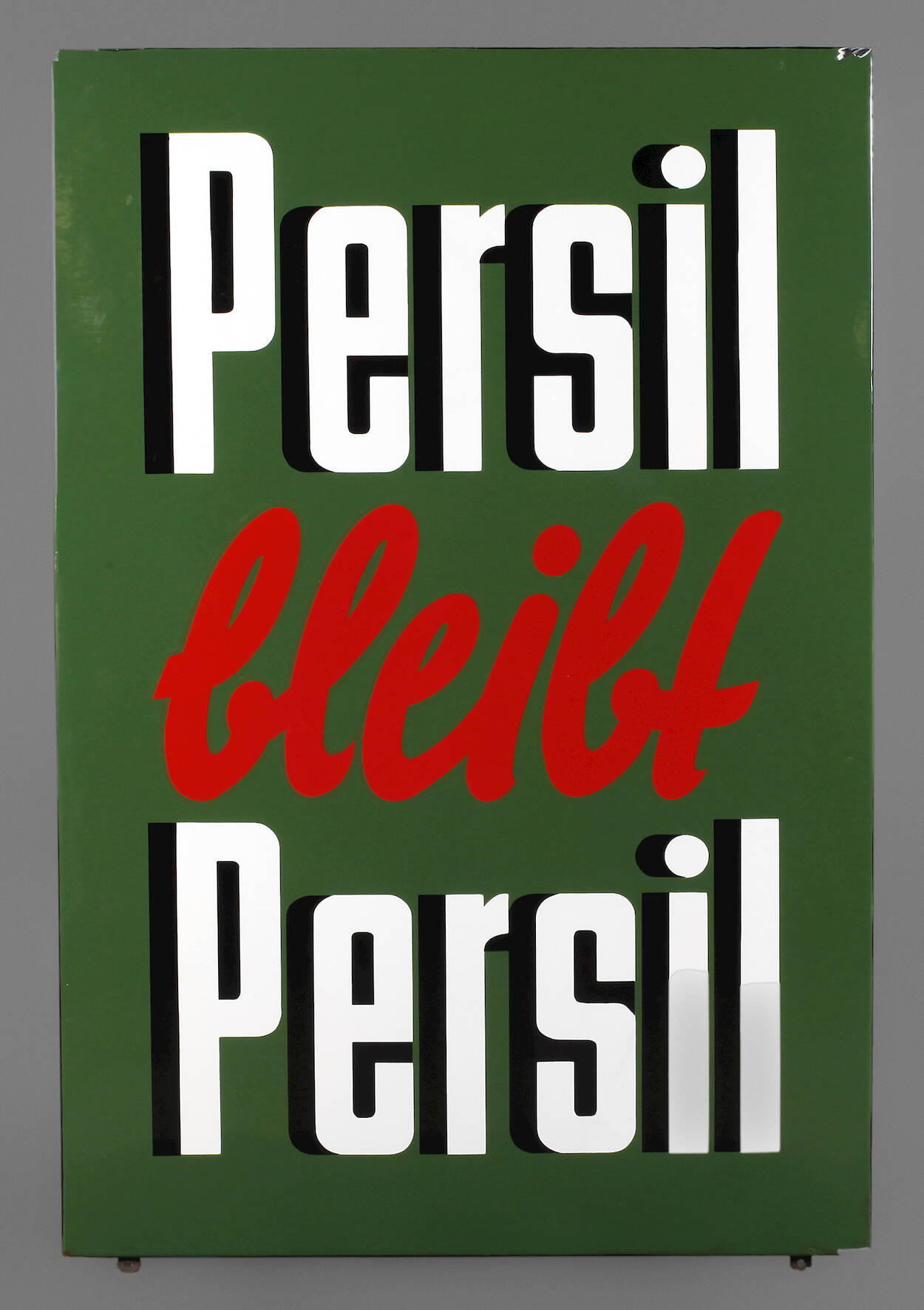 Großes Emailschild Persil