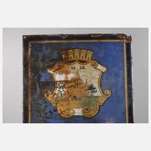 Emailschild Spalter Bier