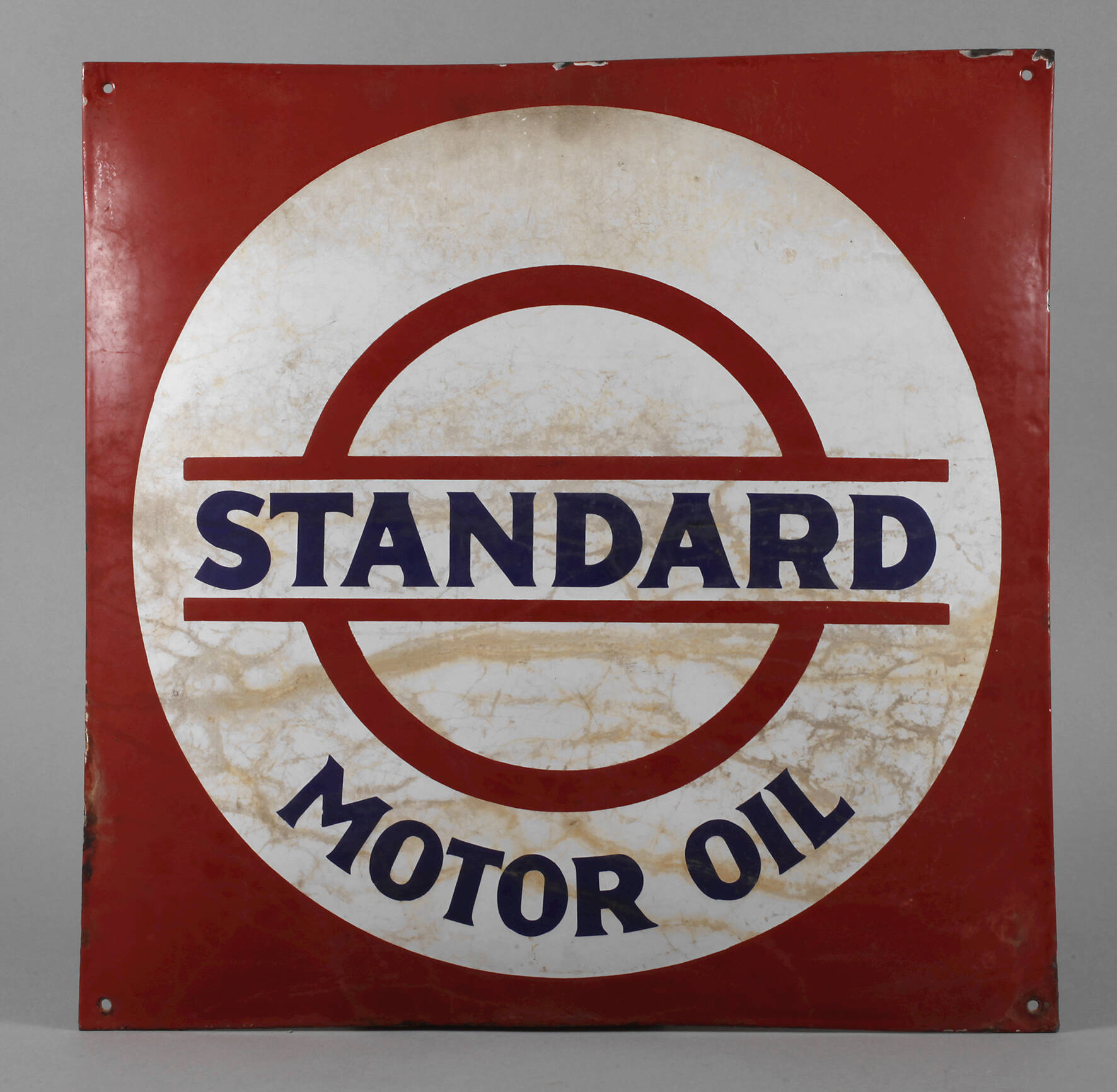 Emailschild Standard Motor Oil