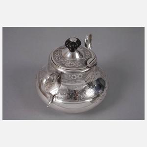 Silber feine Zuckerdose Russland