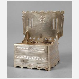 Russland Salzgefäß Silber