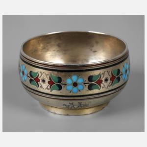 Russland Saliere Silber mit Email