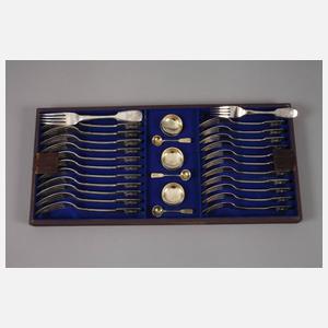 Hochwertiger Silber Besteckkasten aus Adelsbesitz