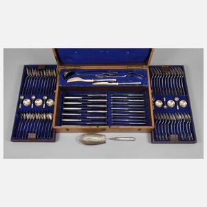 Hochwertiger Silber Besteckkasten aus Adelsbesitz