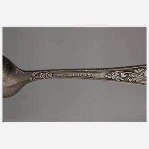 Russland Konvolut Kaffeelöffel Silber