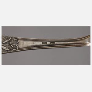 Russland Konvolut Kaffeelöffel Silber