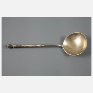 Russland prunkvoller Vorlegelöffel "Kreml"