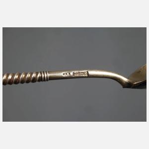 Russland prunkvoller Vorlegelöffel "Kreml"