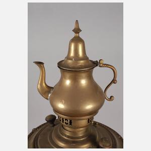 Russland großer Messingsamowar aus Tula