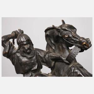 Evgeni Alexandrovich Lanceray, kämpfende Osmanen