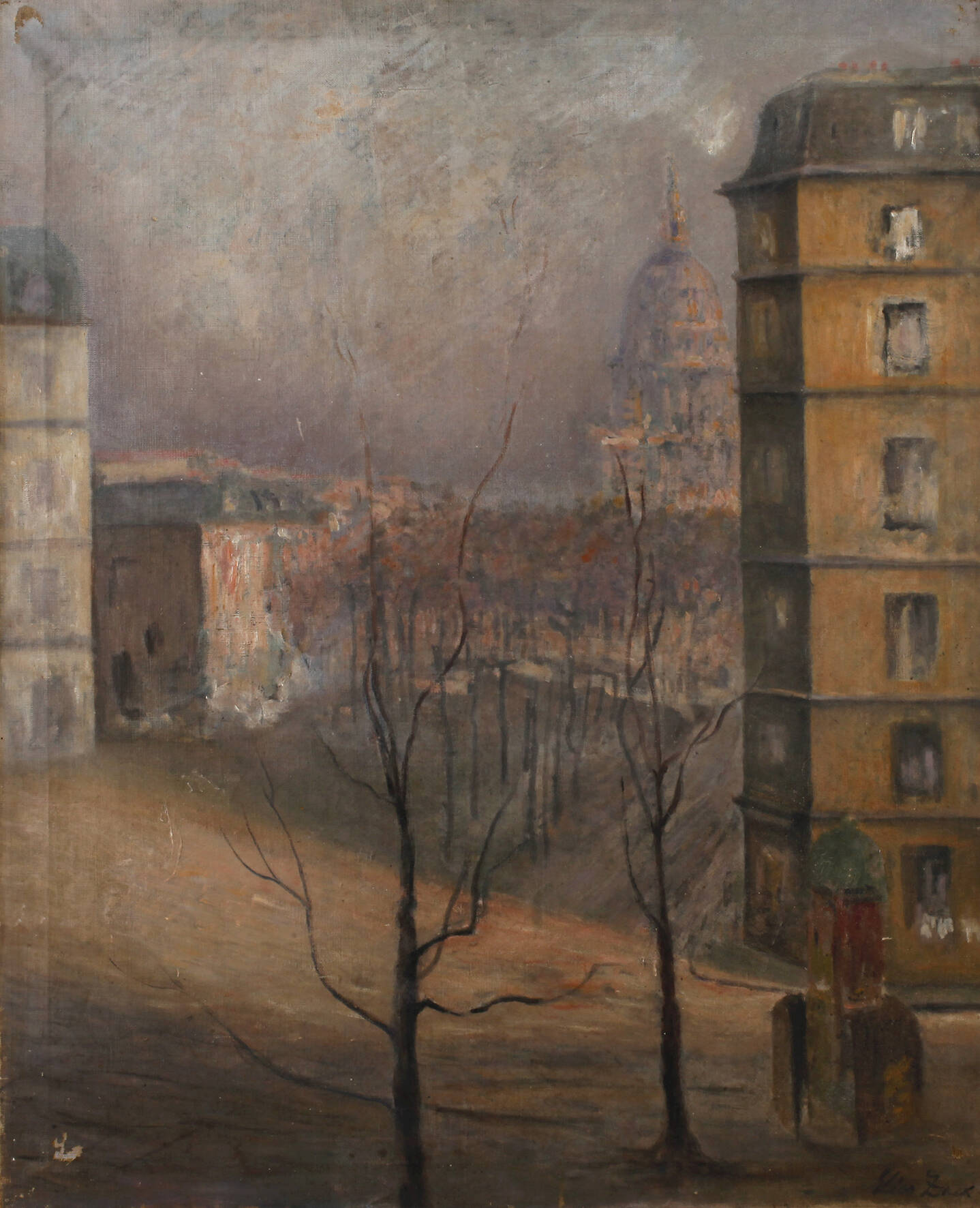 Léon Zack, attr., Ansicht Paris