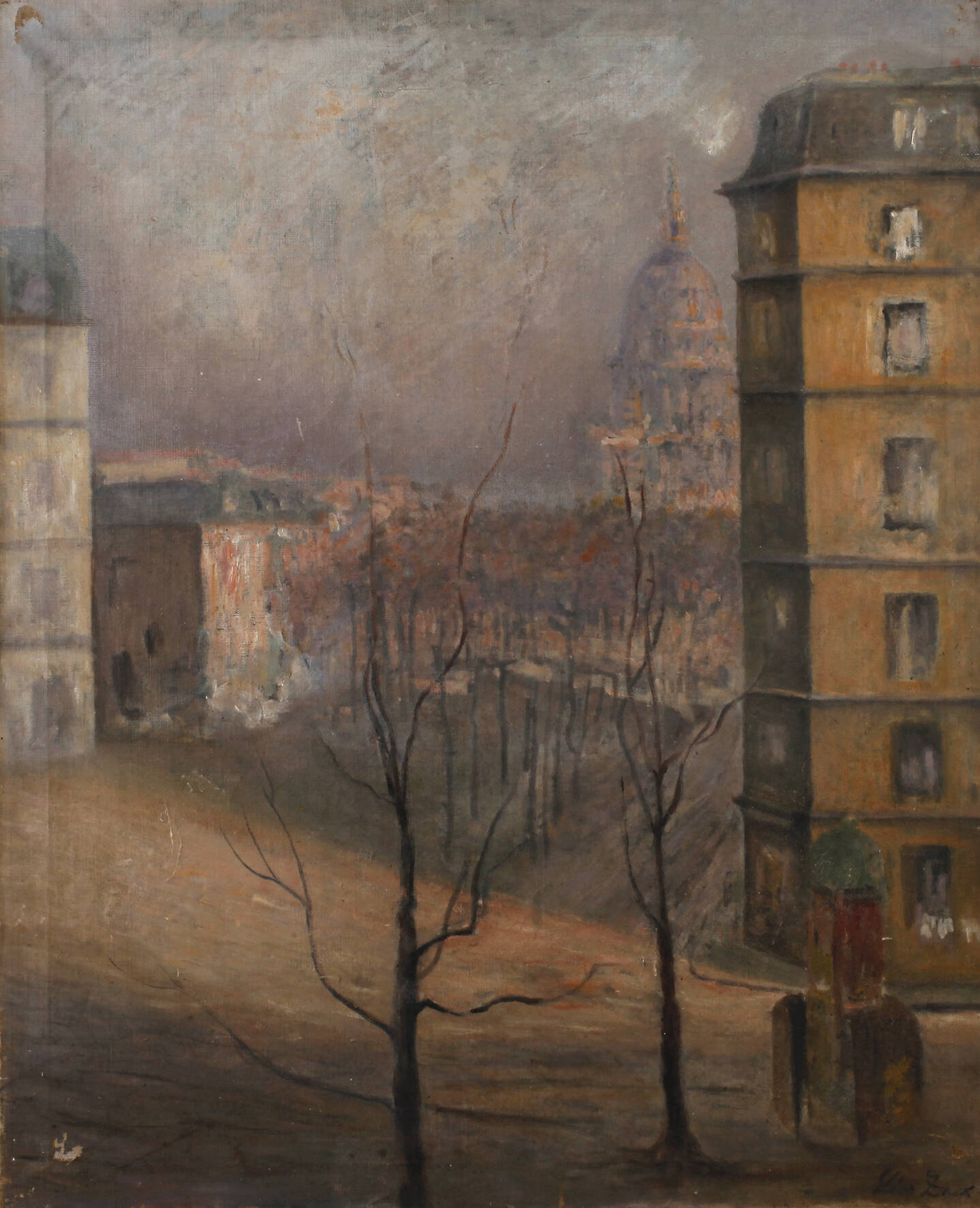 Léon Zack, attr., Ansicht Paris