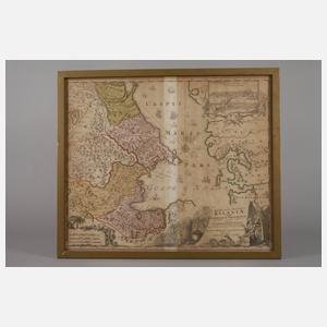 Johann Baptista Homann, Karte Kaspisches Meer