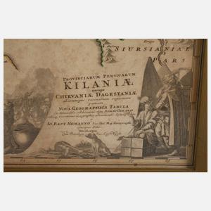 Johann Baptista Homann, Karte Kaspisches Meer
