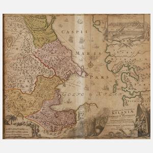 Johann Baptista Homann, Karte Kaspisches Meer