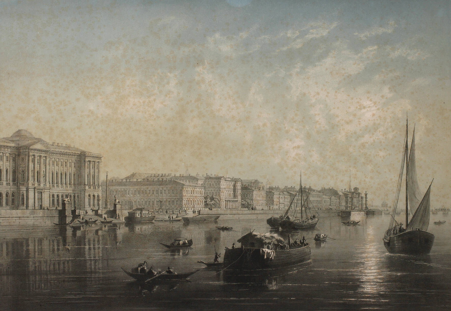 Ansicht Sankt Petersburg nach Charlemagne