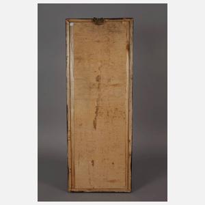 Vier Porzellanbildplatten