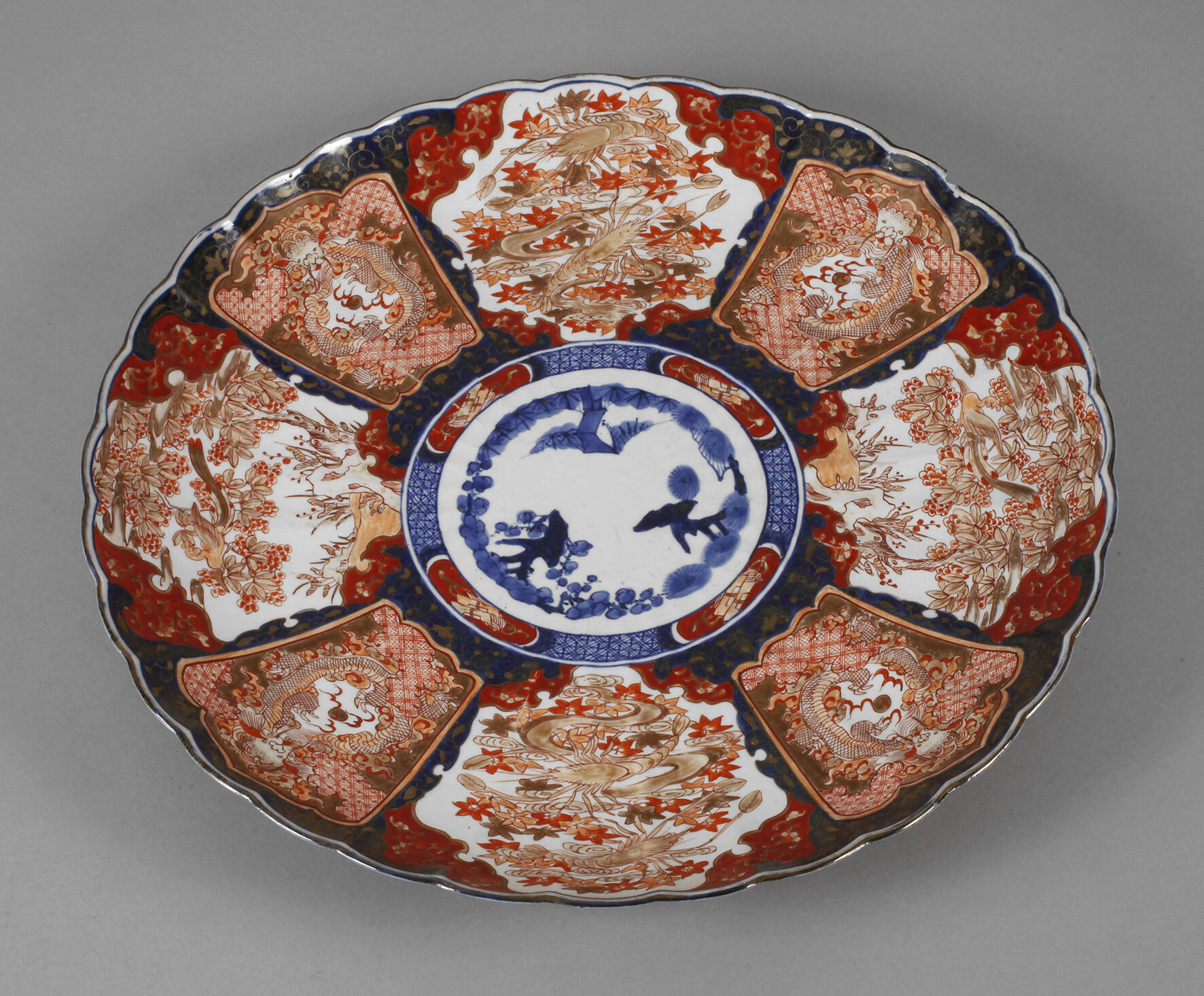 Großer Wandteller Imari