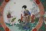 Meissen Wandteller mit Chinoiserie