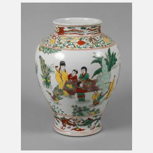Vase Famille verte
