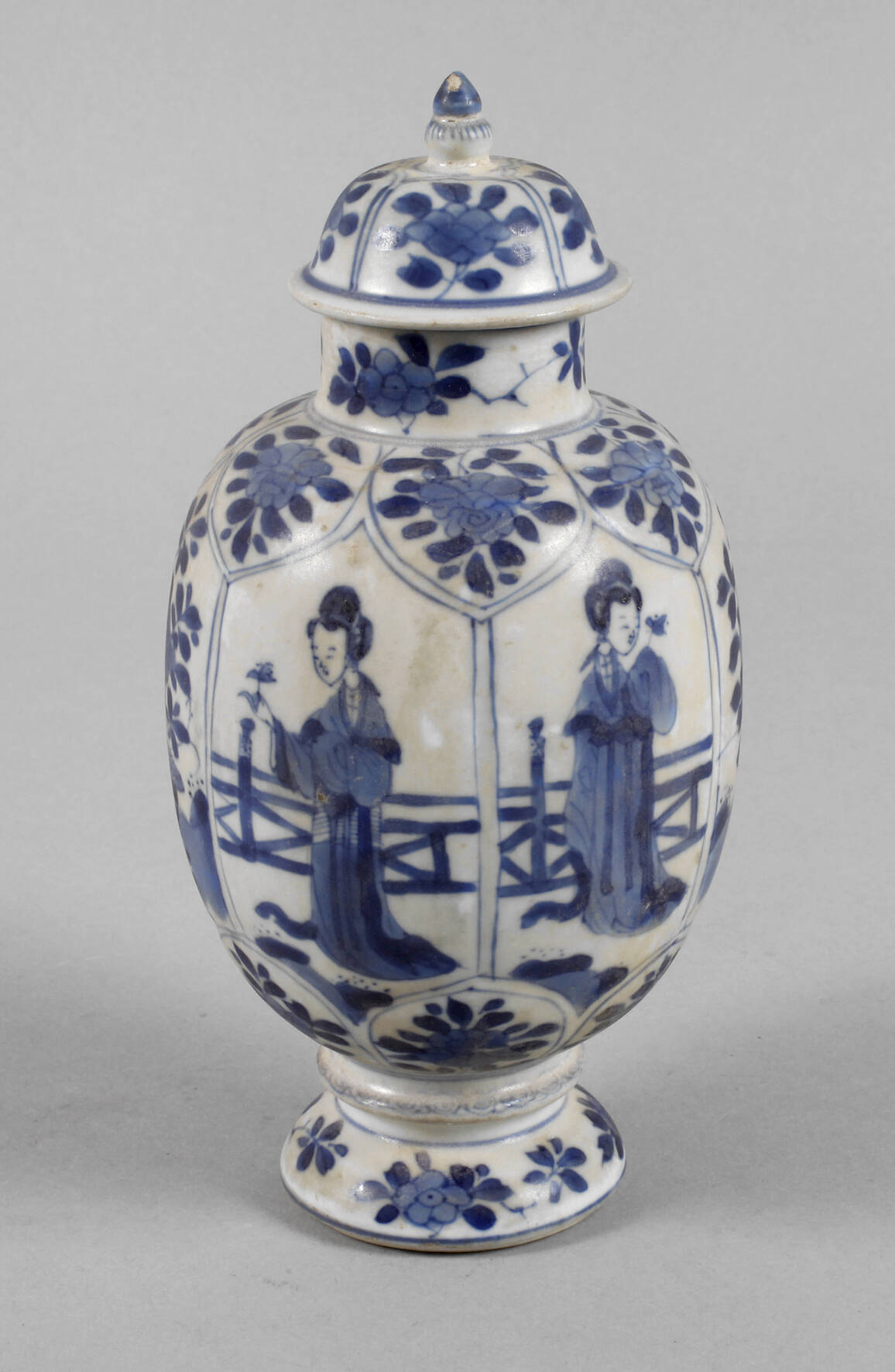 Deckelvase Kangxi-Zeit