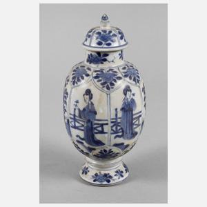 Deckelvase Kangxi-Zeit