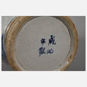 China Paar große Salonvasen