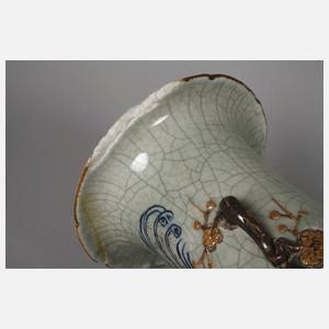 China Paar große Salonvasen