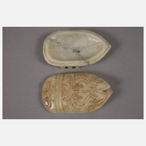 Figürliche Deckeldose