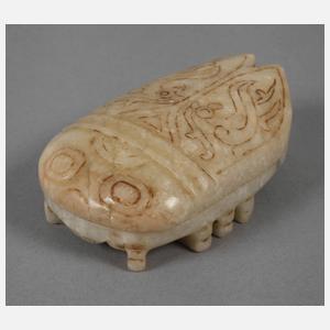 Figürliche Deckeldose