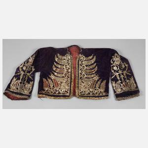 Osmanische Jacke mit Brokatstickerei