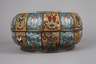 Große Deckeldose Cloisonné