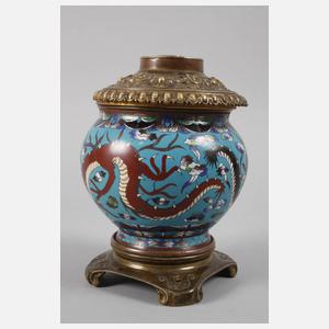 Lampenfuß Cloisonné