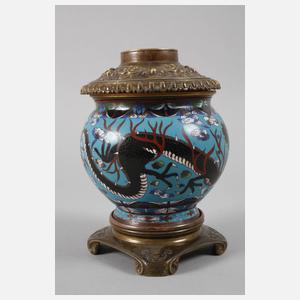 Lampenfuß Cloisonné
