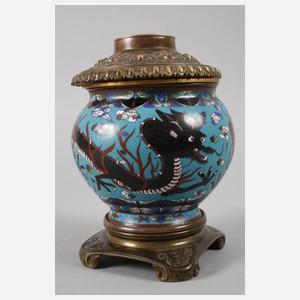 Lampenfuß Cloisonné