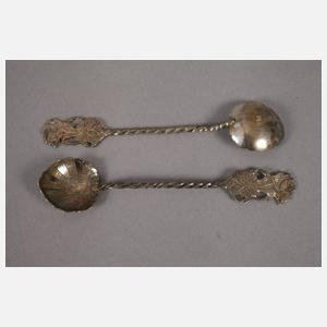 Silber asiatisches Löffelset