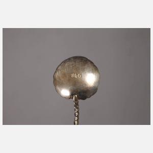 Silber asiatisches Löffelset