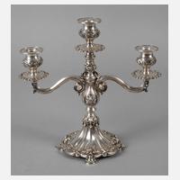 Dreiarmiger Silberleuchter111