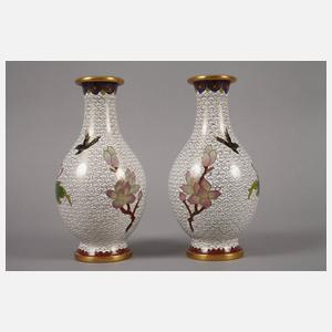 Drei Teile Cloisonné