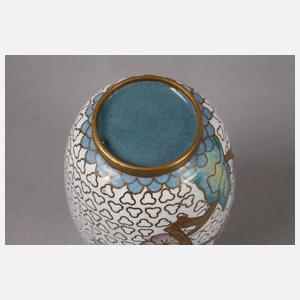 Drei Teile Cloisonné