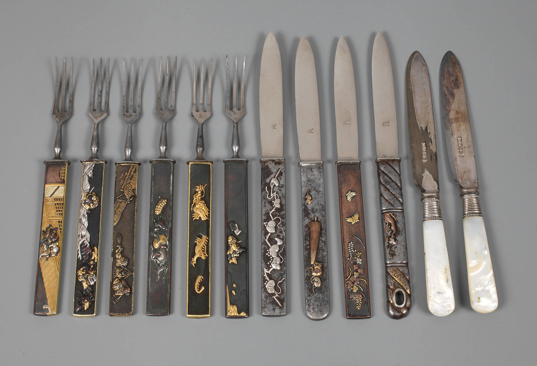 Konvolut Obstbesteck