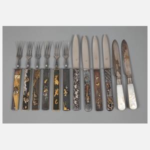 Konvolut Obstbesteck